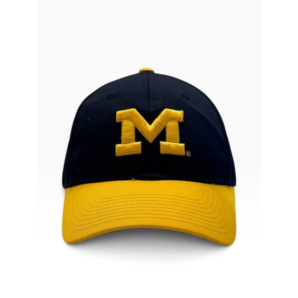 Michigan Wolverines OC Sports Navy Maize Adjustable Hat Cap NCAA